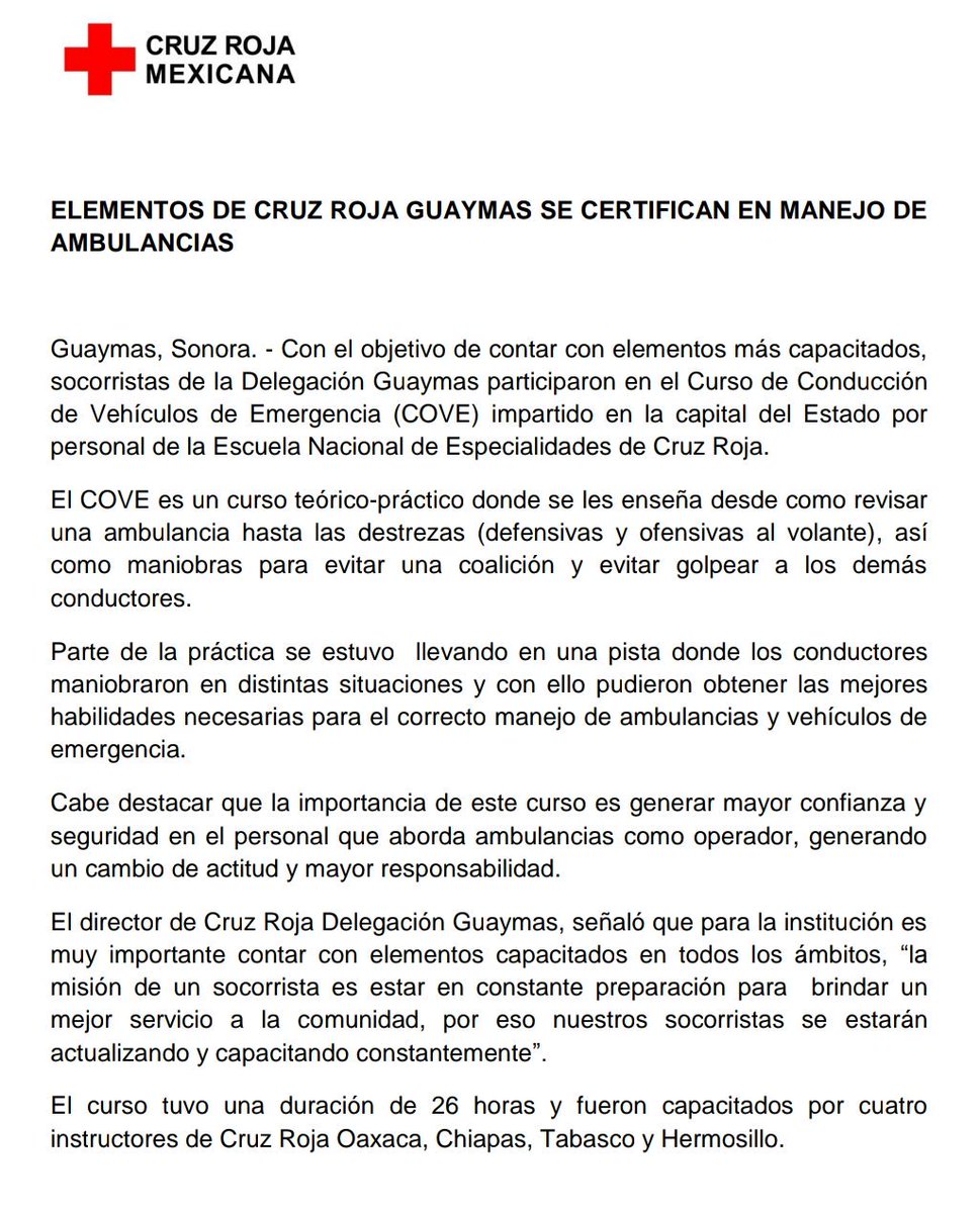 CruzGys's tweet photo. En nuestra Institución contamos con socorristas llenos de energía y con un gran compromiso de seguir capacitándose  para salvar vidas.

#COVE https://t.co/NPalHYysKL