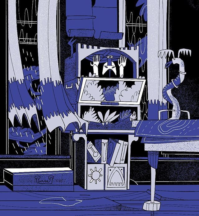 Drawing a thief's flat. Wanted to do something without a person in it. I always draw things with people in it because that's what I enjoy; I thought for this one I would challenge myself by doing something I do not enjoy.

#backgroundart #character #illu… ift.tt/2vJhruN