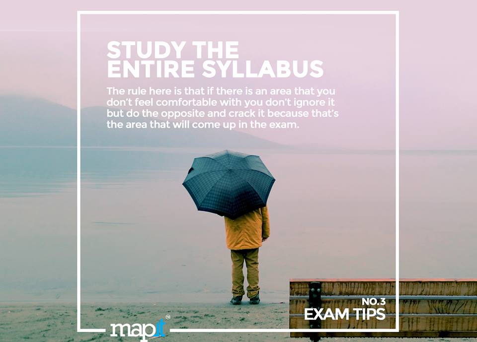 Mapittuition's tweet photo. N0.3 - Exam Tips - Study The Entire Syllabus https://t.co/AvqBkLQZKJ