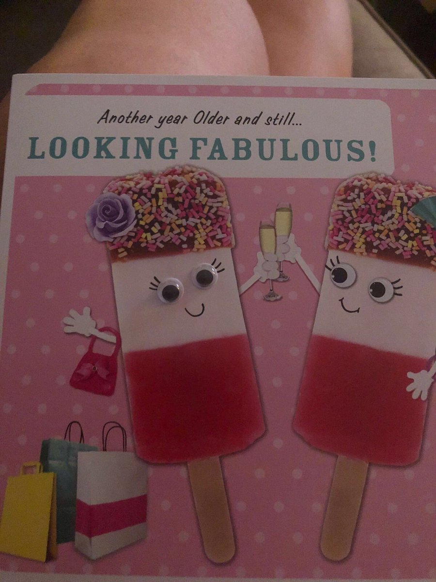 PTotty2017's tweet photo. Best birthday card ever :)xx https://t.co/bgfxTiaI6g