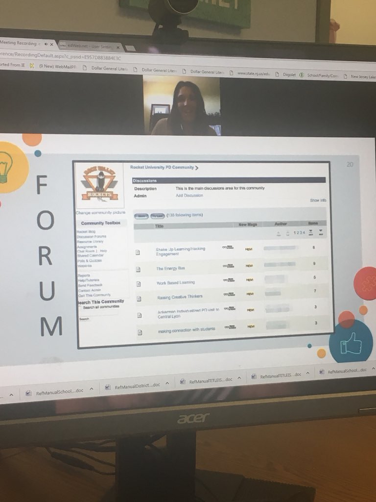 Bburtt2012's tweet photo. Enjoyed my first webinar on #PersonalizedLearning w/@rlangenhorst on https://t.co/V5TPN9vRFQ! #Professionallearning
#futurereadynj #anywhereanytimelearning https://t.co/bE2Bf1nOWu
