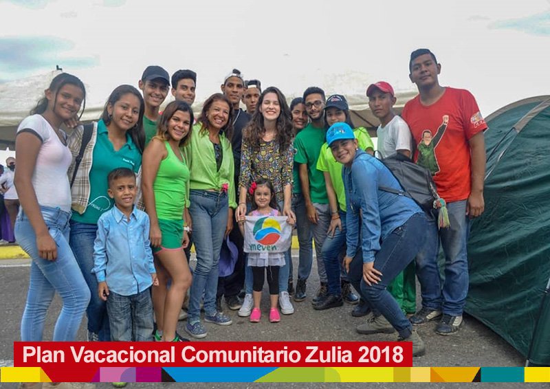 Bajo las sonrisas y diversión de los niños y niñas que a todos encantan, los espacios de #VeredaDelLago se colmaron de alegría para dar inicio al Plan Vacacional Comunitario Zulia 2018