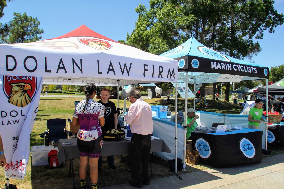 TheDolanLawFirm's tweet photo. Weekend Recap: Team Dolan was out to represent at the Marin Century this past Saturday, Aug 4th. Our 10 riders crushed the 33mile ride in style. We are happy to be a major sponsor to our good friends at @MarinCyclists. Can't wait till next year. https://t.co/hp1wz33XPz