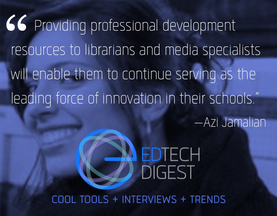 upcoming feature: <a href="/azadehjamalian/">Azi Jamalian, PHD</a> on 3 ways to kickstart interdisciplinary STEM programs in your school #STEM <a href="/sljournal/">SchoolLibraryJournal</a> #librarians #mediaspecialists #teachers #libraries