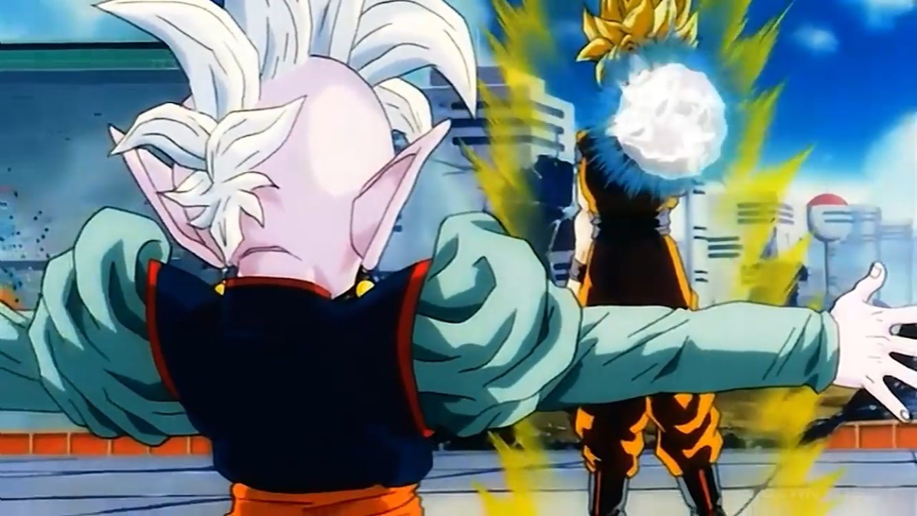 Dragon Ball Z - Remember when Goku threated the Supreme Kai? 😯