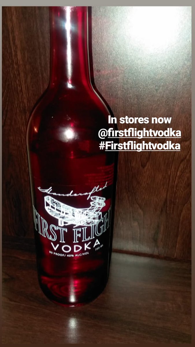 Be inspired #firstflightvodka is in stores now #rockymount #raleigh #wilson #greenville #cary #vodka #mixdrinks