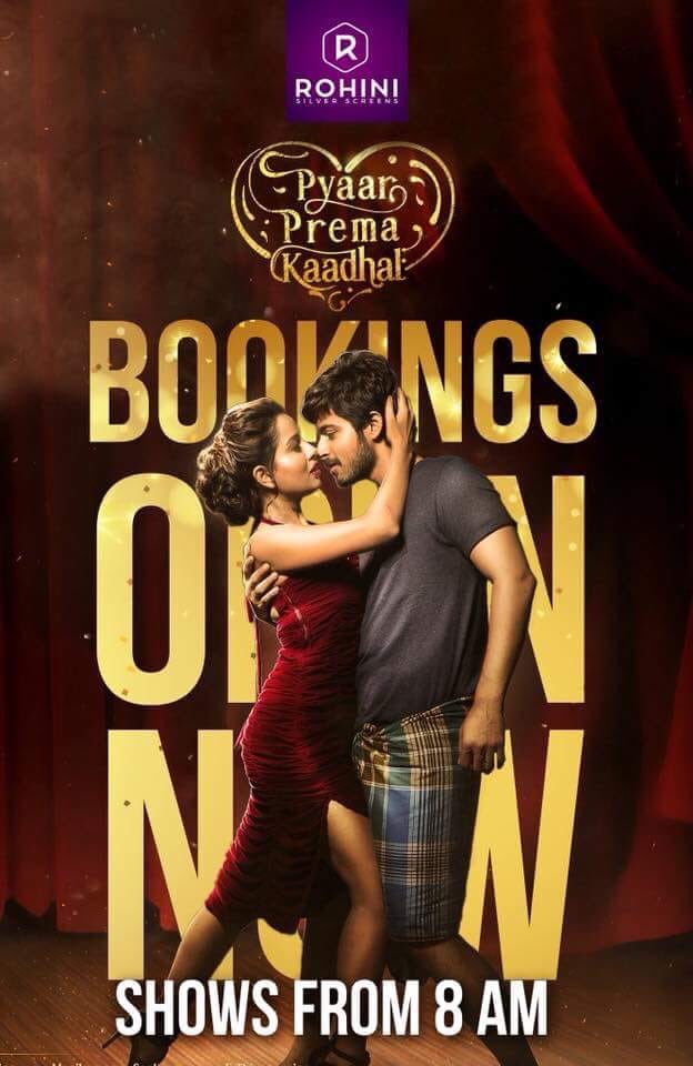 FutureFlicks_'s tweet photo. #PPK8AMShow
#PPKAug9
#PPK2DaysToGo
#PyaarPremaKaadhal
@iamharishkalyan @raizawilson @thisisysr @elann_t @rajarajan7215 @irfanmalik1983 @tridentartsoffl @u1records @ysrfilms @divomovies
#CtcMediaboy https://t.co/4feODGLIGD