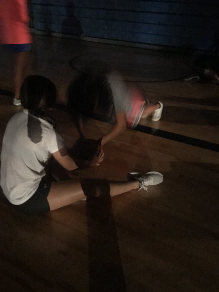 PburgVolleyball's tweet image. Day 1 of conditioning - spent most of it in the dark w/ the power outage, but that didn’t stop these girls from working hard 💪💙🏐#bringon2018
