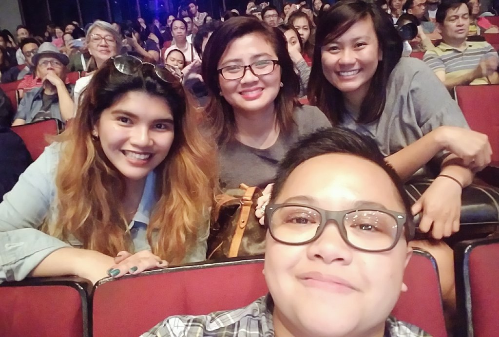 thekaylasampang's tweet photo. Was at the gala night of #SchoolService, a full-length film at the #Cinemalaya14 #PIFF2018
You slayed, @Theresitaaaa! Rooting for you for the awards that's bound to come your way! ๐
Performances of @joellamangan and @AiAiDelasAlas2 also worth mentioning! ๐
#WingsOfVision https://t.co/ViRnuVUjaK
