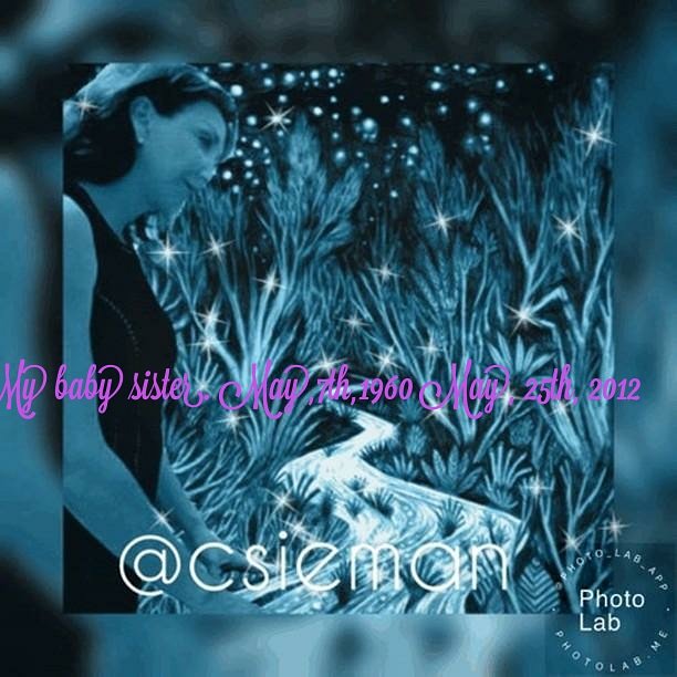 csieman2's tweet image. To my baby sister she was born May 7th 1960 she passed away May 25th 2012. She was and always will be my very best friend I miss you Sandy. You made me smile and laugh I love you and I miss you. @csieman2 @hmcarmy
