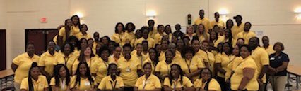 DrEthel_Lett's tweet photo. Today was an INCREDIBLE first day with Eagle Nation!! We are PACEsetters giving you the best that weโve got! @BFGaskins @gyimah_whitaker @Brandi_Nichols_ https://t.co/jGKDPSWJVF