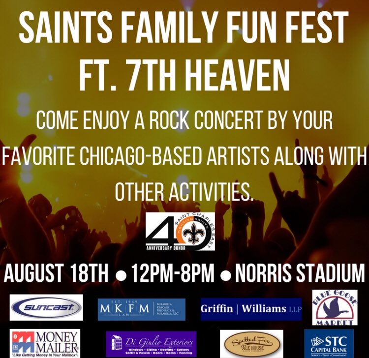 Saints Family Fest is coming up!