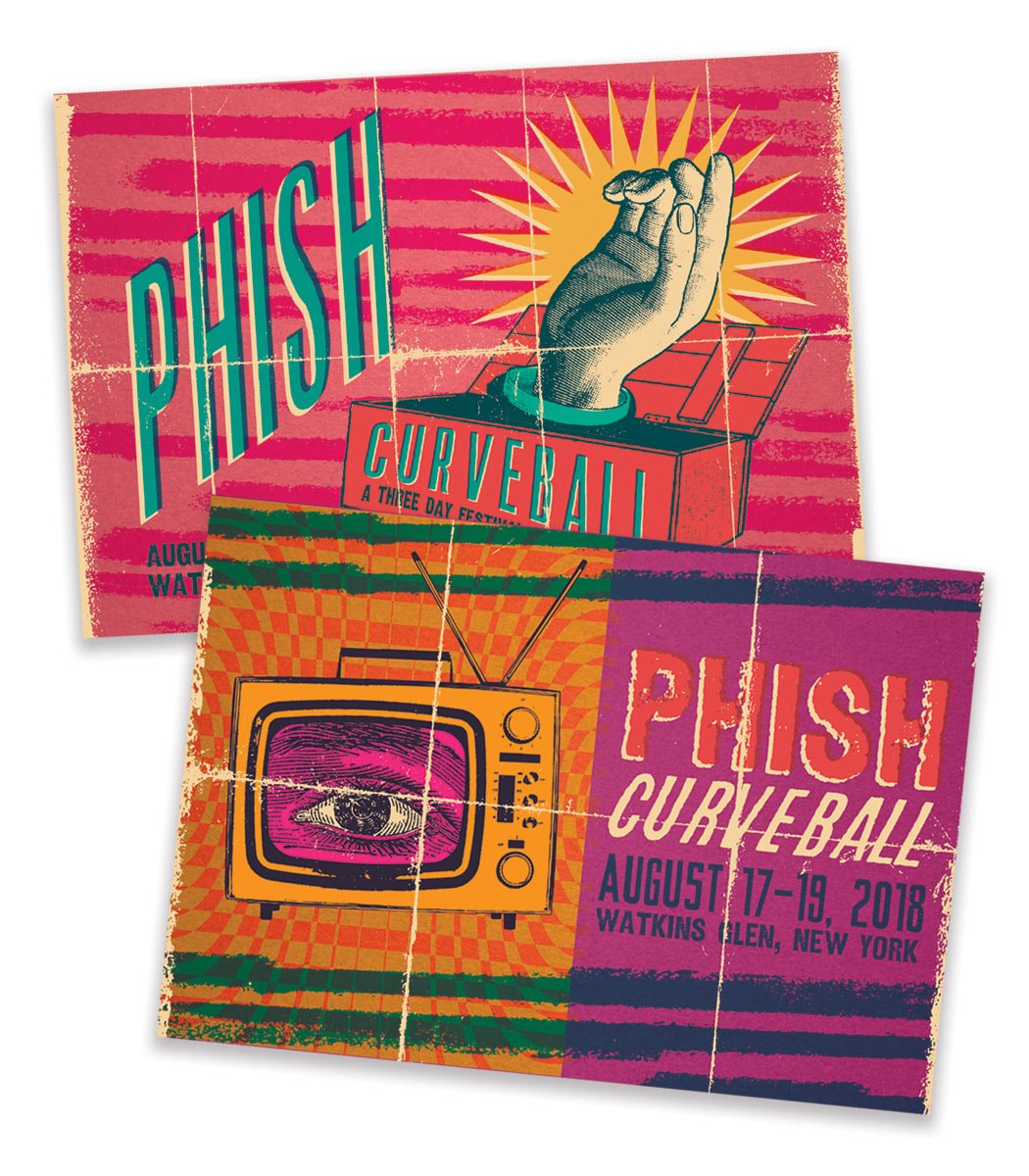 phishmondegreen's tweet photo. Write Your Mother! We're giving away Curveball postcards all weekend long on site (while they last). Curveball will be something to write home about. An official US Post Office will be on site again to send both your postcards and merch (bring your own packing supplies). https://t.co/aWllVzTMyG