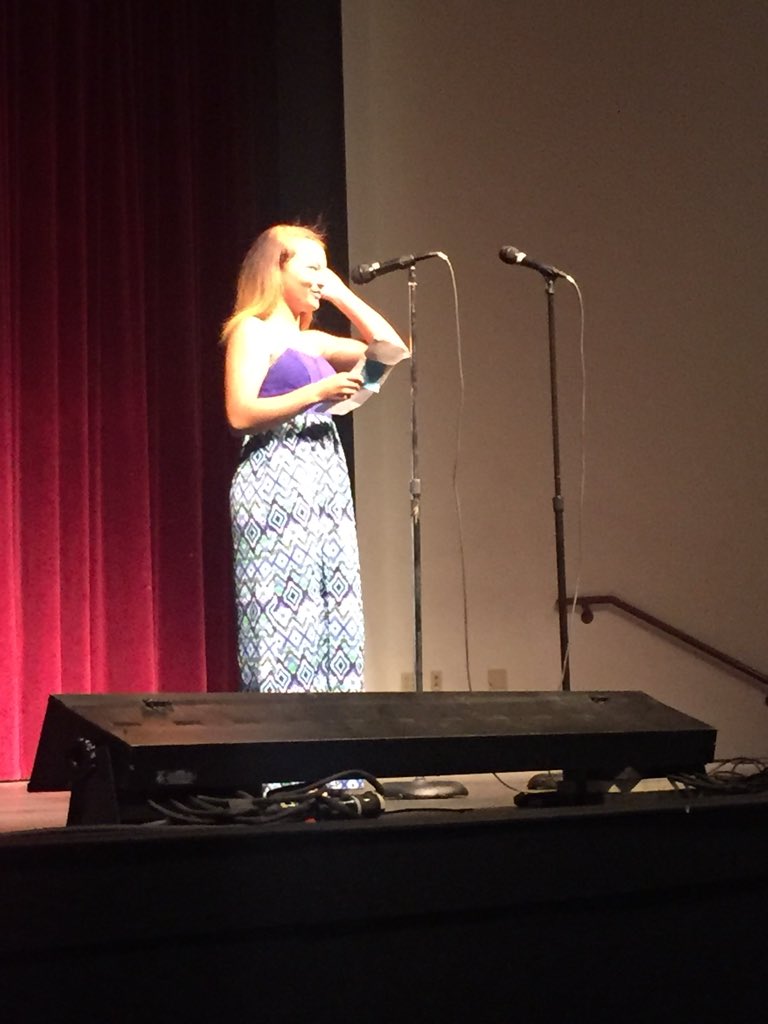 danacrowley228's tweet photo. Eldorado alumni speaking to staff about the teachers who left a lasting impression on their lives. ShaRhonda Ramos from the class of 1988 and
Kemoni Reid class of 2018 #ehsthisisourhouse #onceasundevilalwaysasundevil https://t.co/YcbOljfNBS