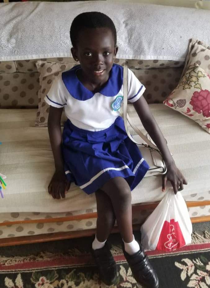PagGH_'s tweet photo. Ghana : Please help us find Peggy Sackey 
She is 10 years.Last seen At Bennet Cauley Memorial School,Mataheko in the same uniform. She speaks Akan and English. RT https://t.co/qn7H9dprXT