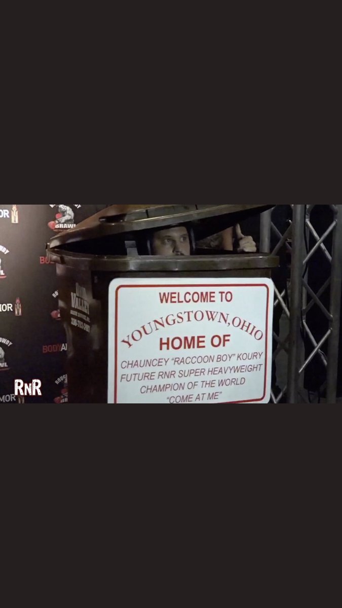 THERaccoonBoy's tweet photo. Thank you to #RaccoonNation for coming out and supporting Raccoon Boy last night in #RnR4! Also to @roughnrowdy, @barstoolsports, @Real_ChrisSmith & @stoolpresidente for having me! https://t.co/ieXppxmFW9