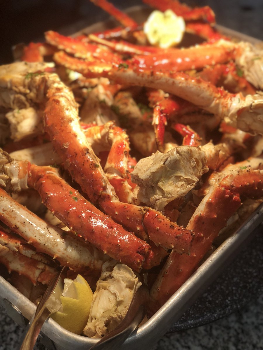 ForemanHaliChef's tweet photo. What’s happening you ask? #KingCrabLegs @ClemsonFB #CampSZN https://t.co/t4HHd8Y3V3