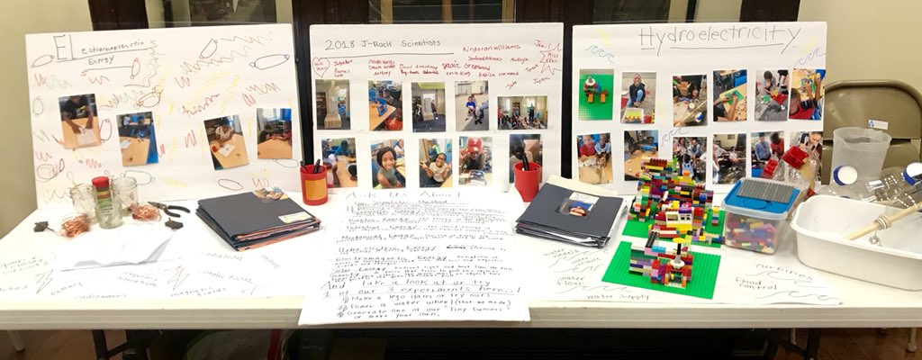 EduTechPA's tweet photo. Congrats to @CCAPhilly J-ROCK campers that majored in #STEM this summer! We see some great renewable energy projects using electromagnetism, wind and water power! https://t.co/x2MPdT0NSk