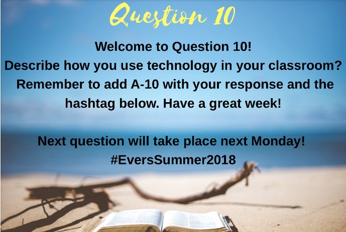 TaliaRHernandez's tweet photo. #Everssummer2018 #EversLEAD Welcome to question 10! https://t.co/yVJaVH0gNm