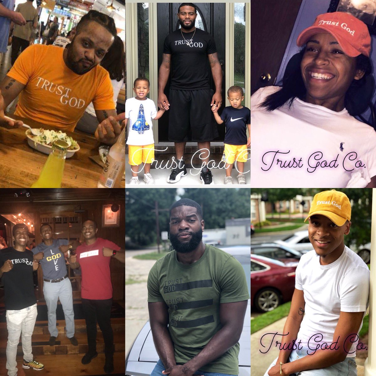 TrustGodCo's tweet photo. Thank you to everyone who has supported the movement! Trust God is more than a brand, it’s a lifestyle! It is such a blessing to see so many who are willing to be a #Billboard4Christ! All glory goes to Him! 🙏🏾🙌🏾 #TrustGod https://t.co/IwAOdBcNez