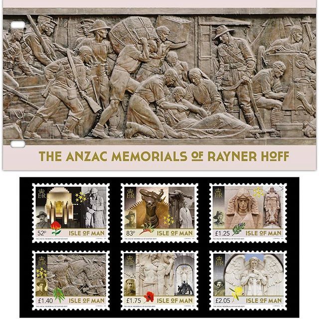 PhilatelyTimes's tweet photo. Isle of Man Post issues #commemorative stamps on The ANZAC Memorials of Rayner Hoff
#Australia #IOMPost #Islands #WorldWar #GreatWar #Memorial #Postage #Stamps #Philatelia #Philately #NewStamps #Mail #Soldiers https://t.co/JVh9HgqW3N https://t.co/zTJ3lomVmN