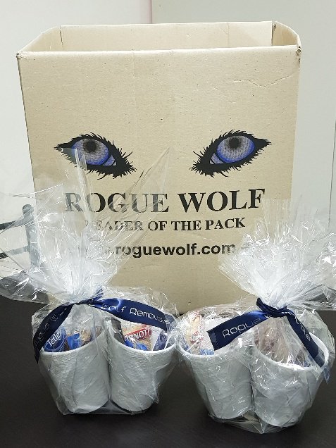 Some of our client survival kits being made up ready for their pack and move.  We like to ensure that our clients are prepared for their move and give them little extras to make it stress free!