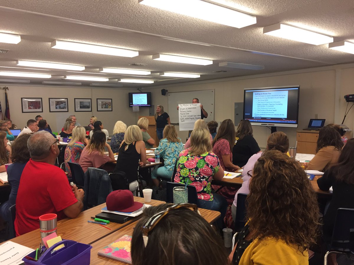 meldernc's tweet photo. Day One of @OnslowSchools Data Teams is in the books. Tens of Thousands of students taught by this group and the experience shows. A talented group showing we are all lifetime learners. The power of reflective practice and instructional strategies. #GoodAndGettingBetter https://t.co/lHWEyzlAxn