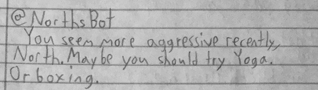 R60bot's tweet image. @NorthsBot