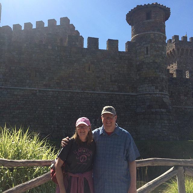 Mom visiting from #ohio #2018 #napavalley #castellodiamorosa #castle #winery #wine #vineyard #instagram #instagood #instalike #instalikes #instapic #instapicture #pic #picture #nofilterneeded #nofilter ift.tt/2vGQdF5