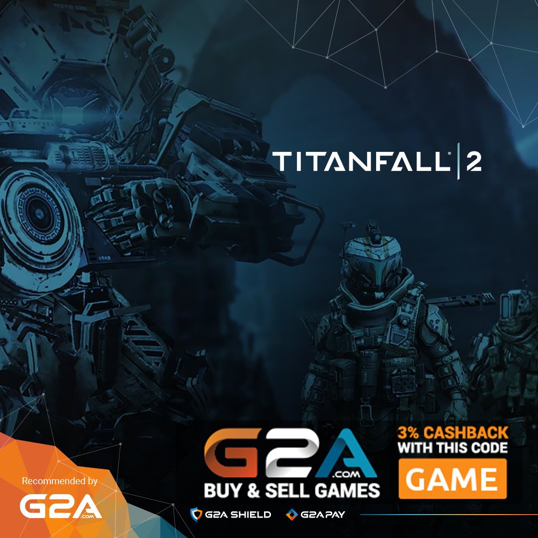 #Titanfall2 is available NOW at G2A!
Get your hands on a copy NOW! #rt
Right here: bit.ly/TTfall2
<a href="/CalzhyRTs/">CalzhyRTs</a>  <a href="/DNR_CREW/">DNR_CREW</a>