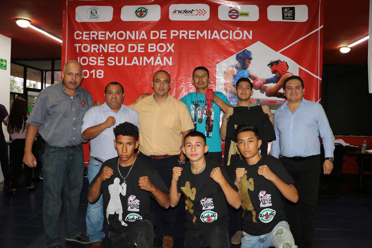 indet_nl's tweet photo. 🥊 #BoxAmateur | Contando con la presencia de nuestro presidente Ismael Flores Cantú, se llevó a cabo la ceremonia de premiación del 8vo Torneo Primaveral José Sulaimán.
¡Felicidades a todos los peleadores!
#INDET #ANBAC #WBC https://t.co/yZmmJSI2rz