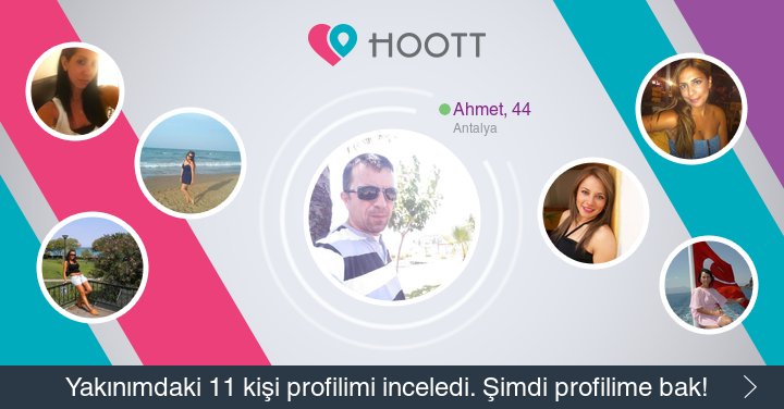 #HOOTTapp Çevrendeki yeni kişilerle tanış ve sohbet et! HOOTT ile Eğlen! goo.gl/jPUaB0