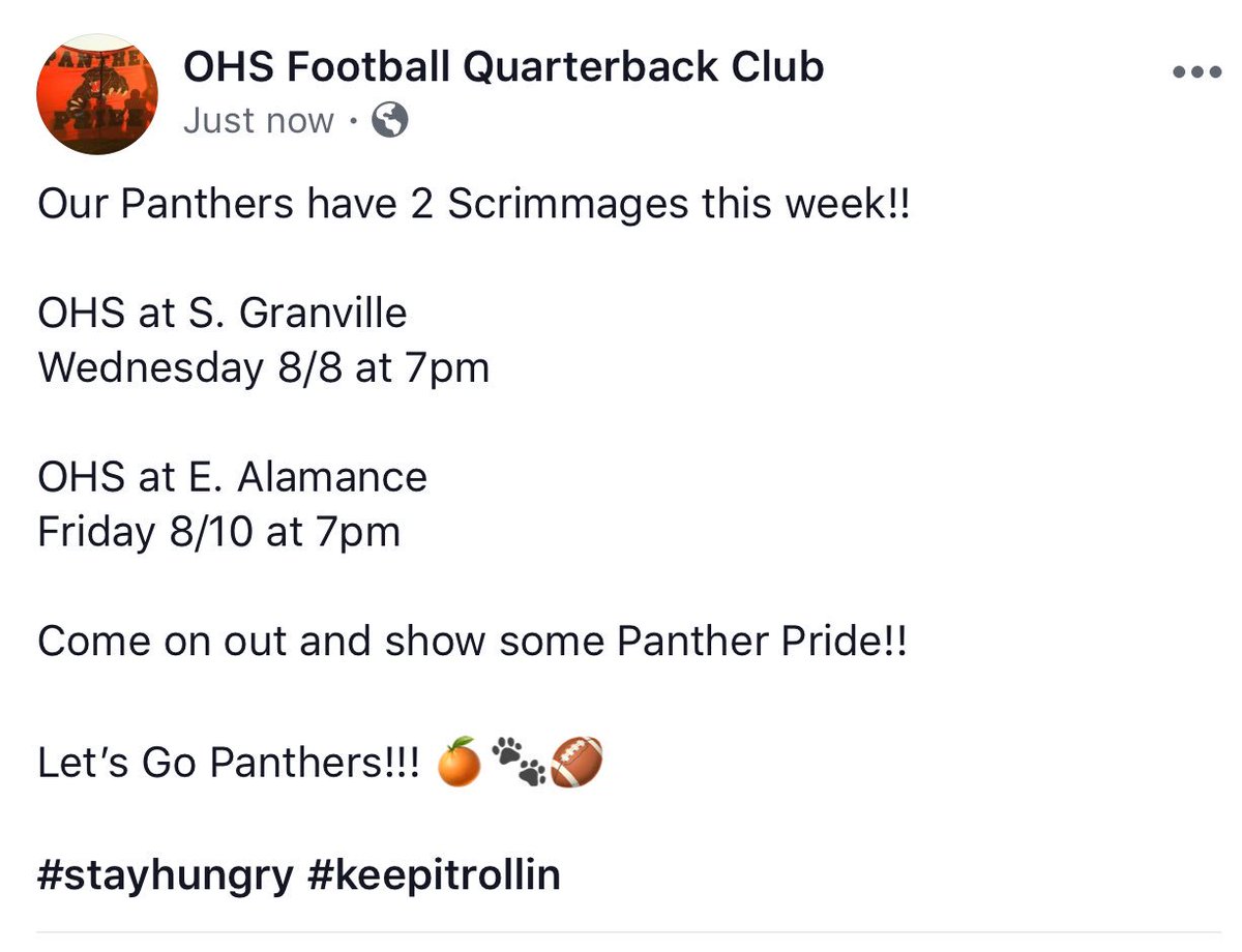 OHS Quarterback Club (@ohsqbclub) on Twitter photo 