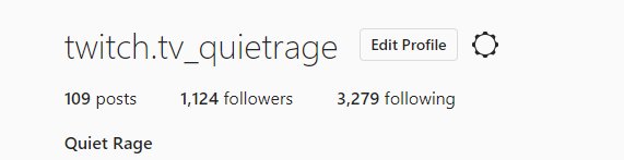 ImQuietRage's tweet image. Made it to 1k followers on Instagram last night! LIT.

Thank you guys for all the love! 

#SupportSmallStreamers #StreamersConnected #teamb42 #TeamGodvek #TeamEmmmmsie #TeamBNN

@ShoutGamers @SGH_RTs @SupStreamers @BlazedRTs @FlyRts @zTriKz
