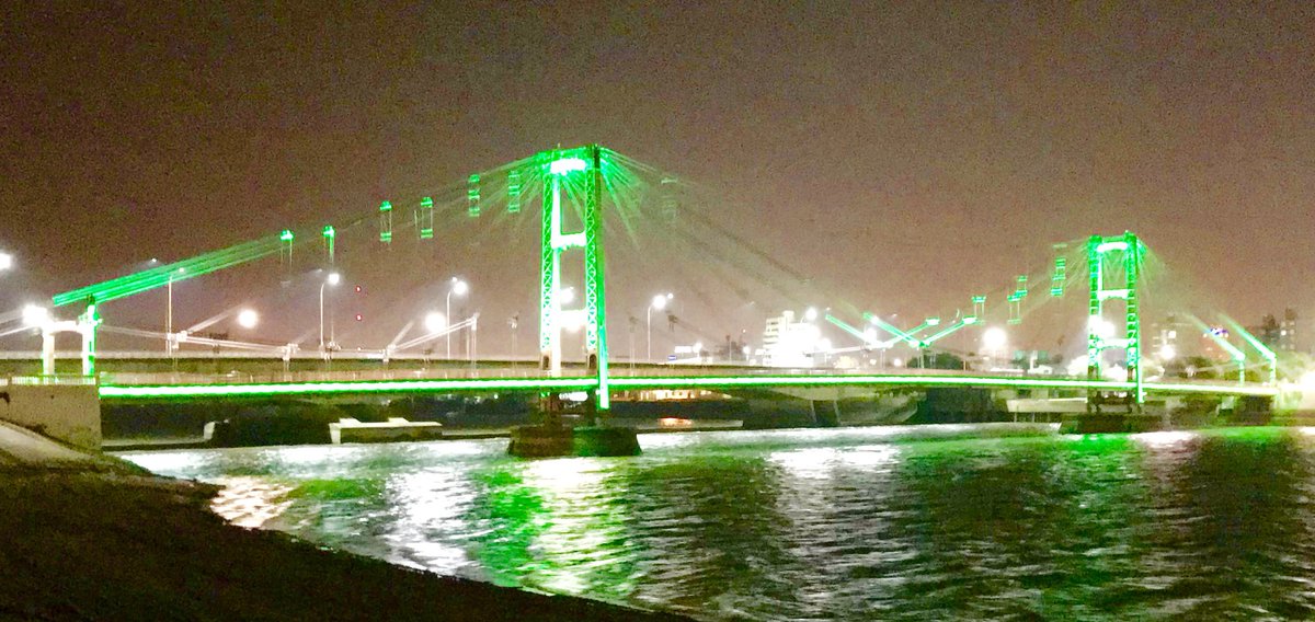CampAbortoLegSF's tweet photo. Nuestro lugar en el mundo #PuenteColgante #SantaFeVerde 
#EstamosHaciendoHistoria #QueSealey @CampAbortoLegal https://t.co/wvZGDjJsDu