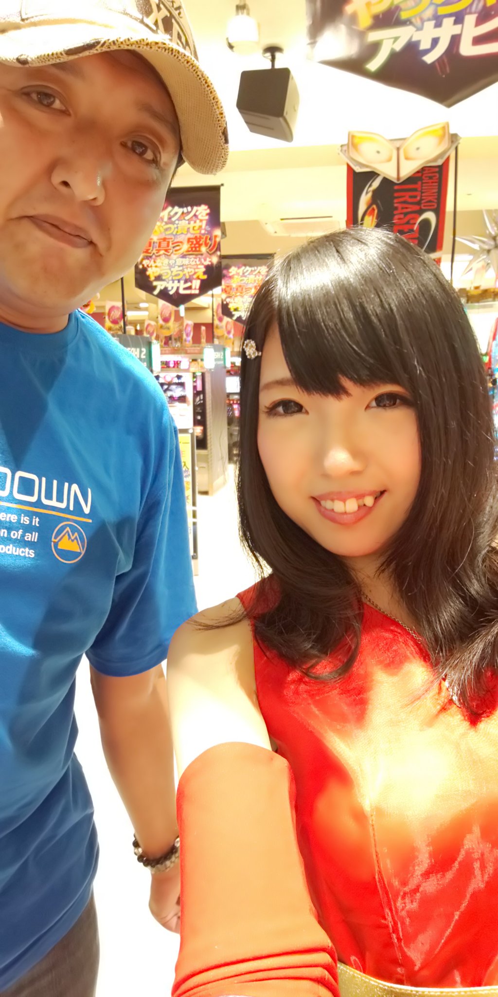 しんたん 月城組 めいぷるメイト Maichimu Sensei Appon11 今日は二人共初めましてありがとう あーぽんは可愛い系でまいちむはセクシーで美人さんだね サインに写真ありがとうね また会いに行きま す パーラーアサヒ幡ヶ谷２号店 ま