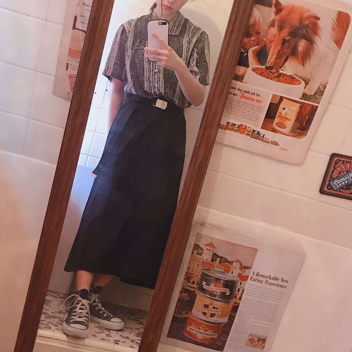 SPIAで買った柄シャツが可愛すぎる