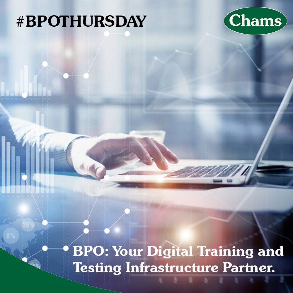 ChamsHoldCo's tweet image. Are you in need of a #Computerbased/E- testing Platform ,#Lease of space for training,#CallCentre/Contact Centre service?
#Contact us today on 01-4536526 for more info.
#BPO
#CHAMSPLC