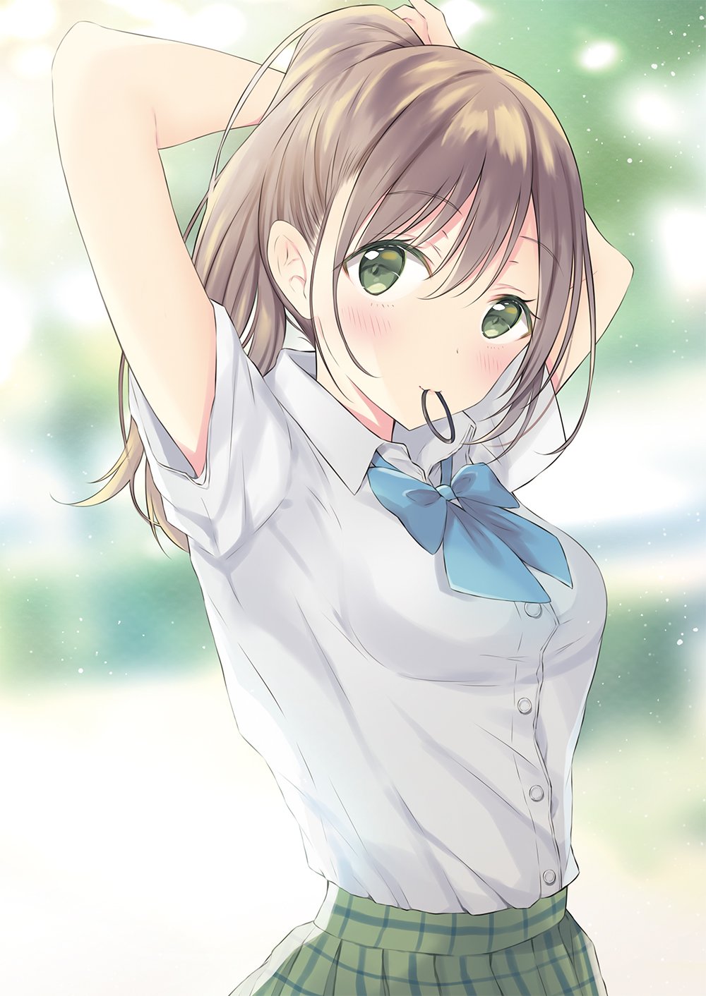 うえの智 Sur Twitter ポニーテール T Co 6ox3knlbki Twitter