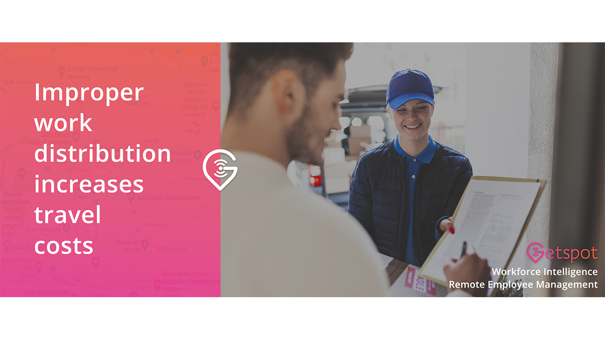 GetSpotApp's tweet image. Improper planning and distribution of workforce increases the travel cost enormously. For more information visit goo.gl/ZubPw7 #Logistics #Employeemanagement #HRM #HRTech #Emergingtech #Businesstip #Ecommerce #shipping #Courier #Delivery #SFA