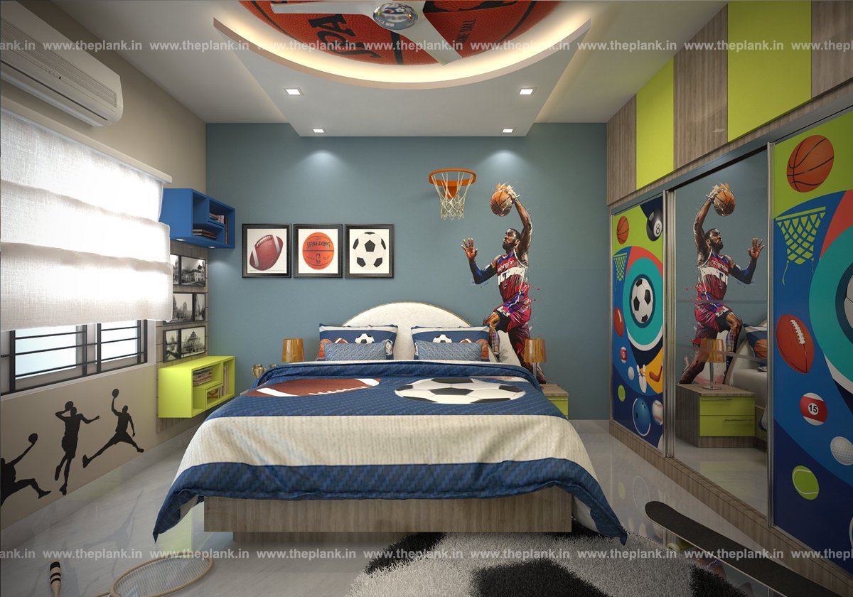 ThePlankArch's tweet photo. The Plank’s magical abilities can turn your bedroom into a dreamland that can inspire a comforting,
relaxing and peaceful sleep. You will always love how we change interior spaces.  
#Thepank #kids #bedroom #interior #decor #happy #familytime https://t.co/OpLnnafE4t