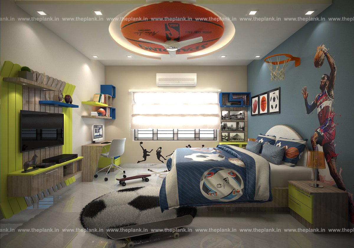 ThePlankArch's tweet photo. The Plank’s magical abilities can turn your bedroom into a dreamland that can inspire a comforting,
relaxing and peaceful sleep. You will always love how we change interior spaces.  
#Thepank #kids #bedroom #interior #decor #happy #familytime https://t.co/OpLnnafE4t