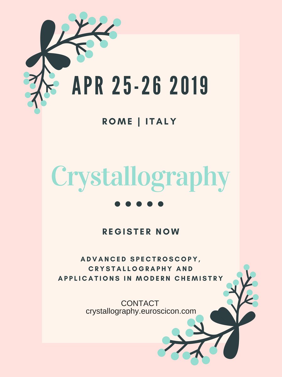 crystallograp4u's tweet photo. #Symmetry & #MolecularSpectroscopy
#Spectroscopy & #MolecularStructure
#InfraredSpectroscopyLife
#Xray #photoelectron #spectroscopy (#XPS)
#PhotoemissionSpectroscopy
#RamanSpectroscopy
#TimeStretch #Spectroscopy
#Ultraviolet #Photoelectron #Spectroscopy (#UPS)
@crystallograp4u https://t.co/Dd19t279VP