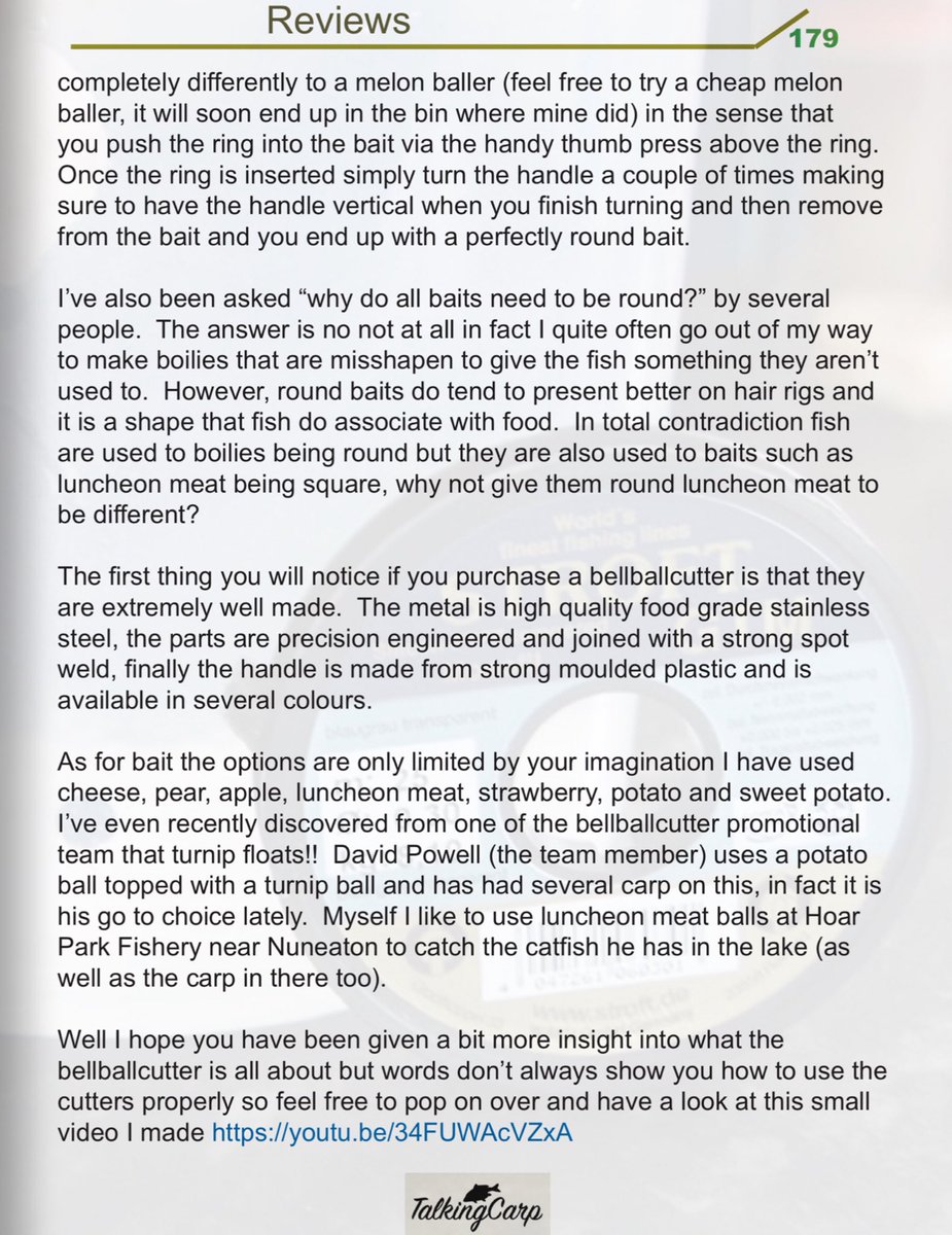 anthonywood58's tweet photo. If you’ve not seen them yet check out my review of the @bellballcutter1 in this months issue of https://t.co/8fsiHGk44i a brilliant free to read online magazine.

This month use code “UKFREEPOST” as that gives you a £3.99 discount which is the equivalent of the UK postage charge. https://t.co/JZqkLiePMF
