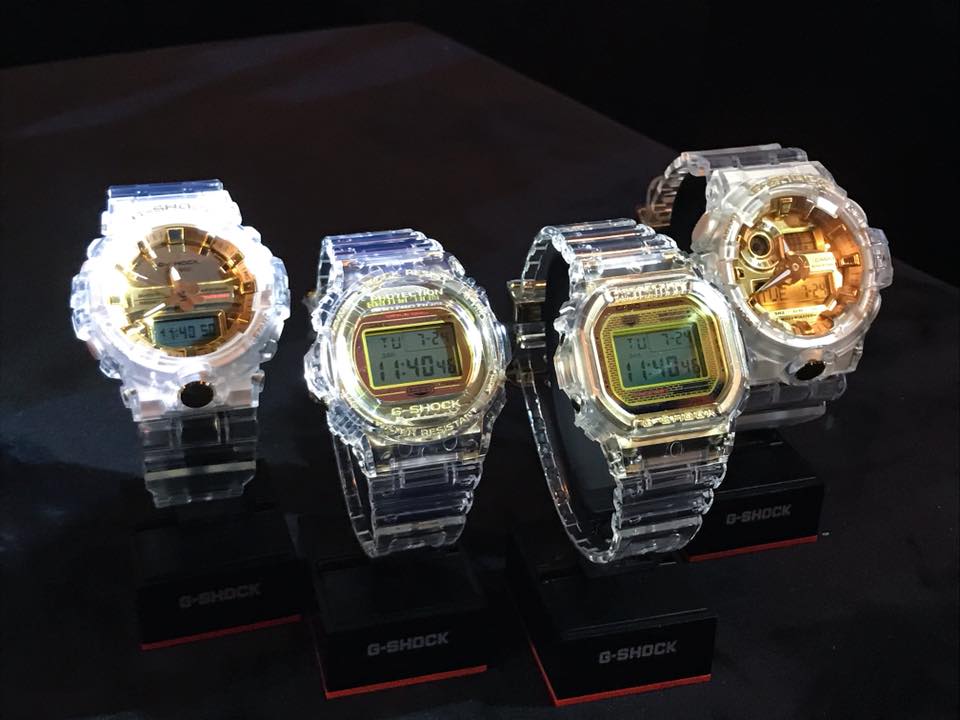 g shock 35th anniversary silver