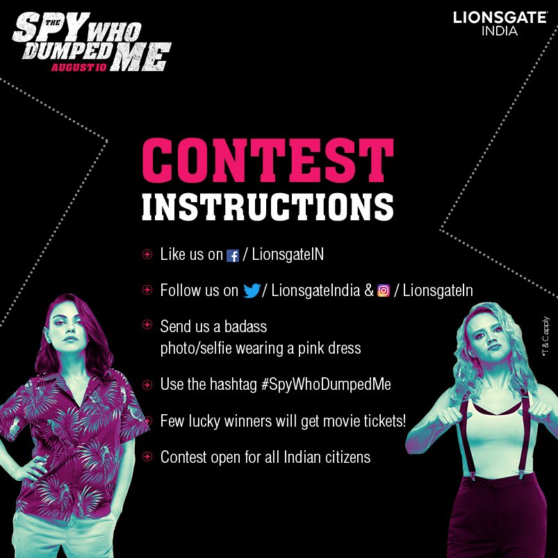 Are you ready?
Here’s the mission brief on #PinkIsTheNewBlack contest.

#ContestAlert #Contest