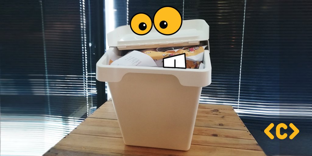 codeorigin's tweet photo. Is that a waste of paper? Nope! We will not waste a single paper in the office. Get it on the all-paper bin for us to send it to the recycling centre later on!

#codeonoutlook #coo #codegogreen #codecampaign https://t.co/PM739zpD6k
