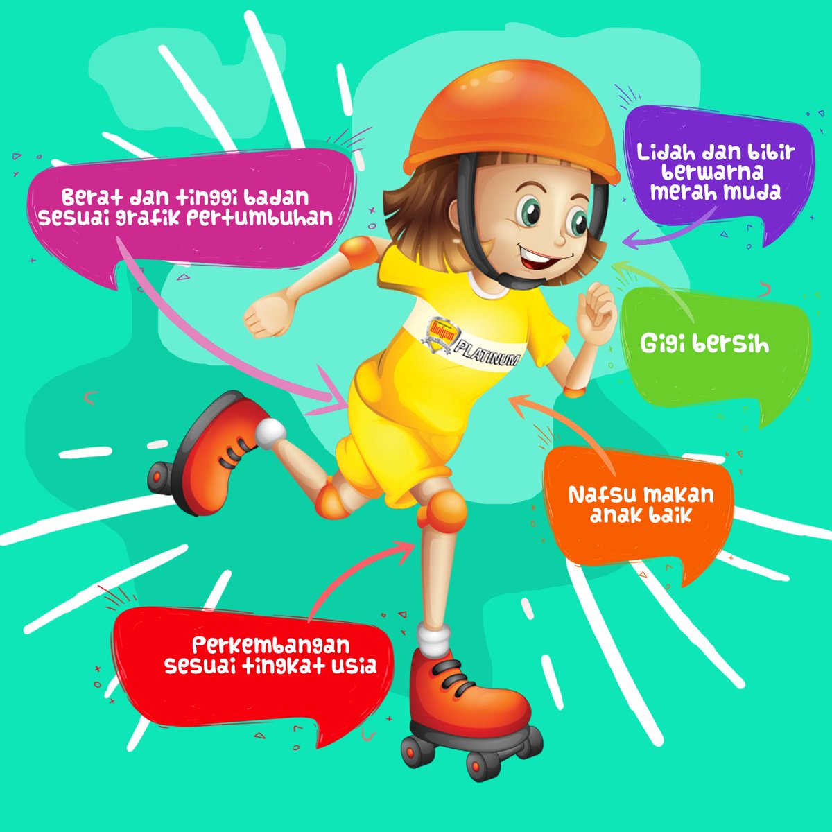 Biolysin_Series's tweet photo. Ini dia 5 tanda tumbuh kembang yang baik pada si Kecil. Simak ya, Bun :) https://t.co/nOBRqTA19K