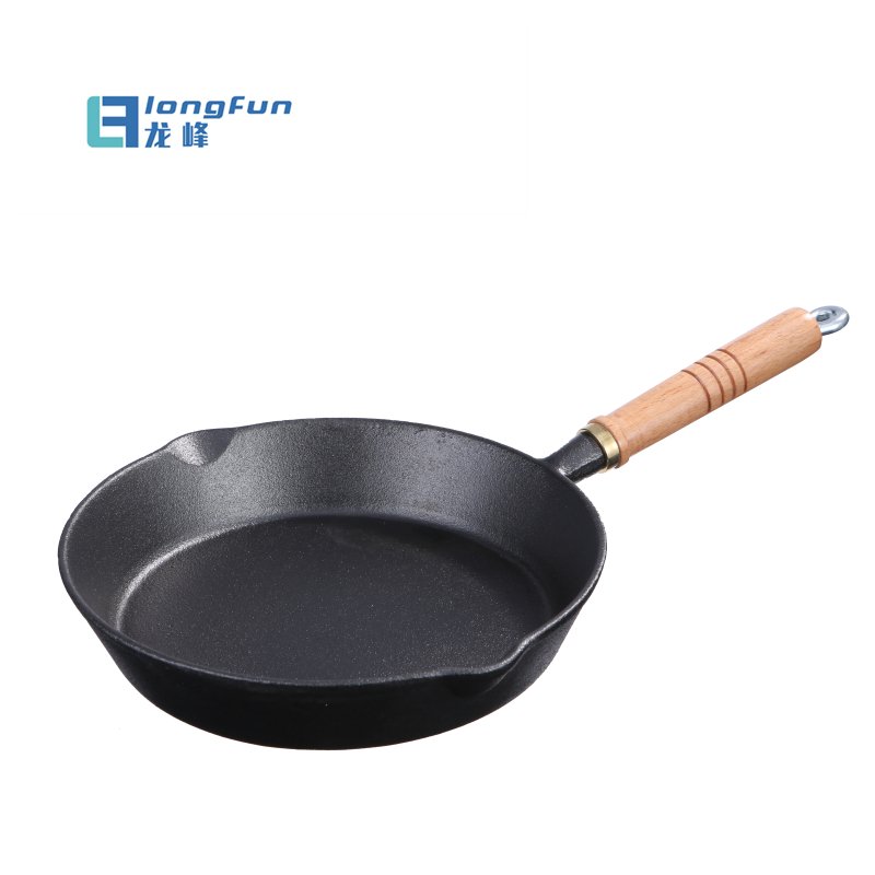 lfcookware's tweet photo. Wooden Handle Cast Iron Fry Pan https://t.co/bt6tEtpZTq