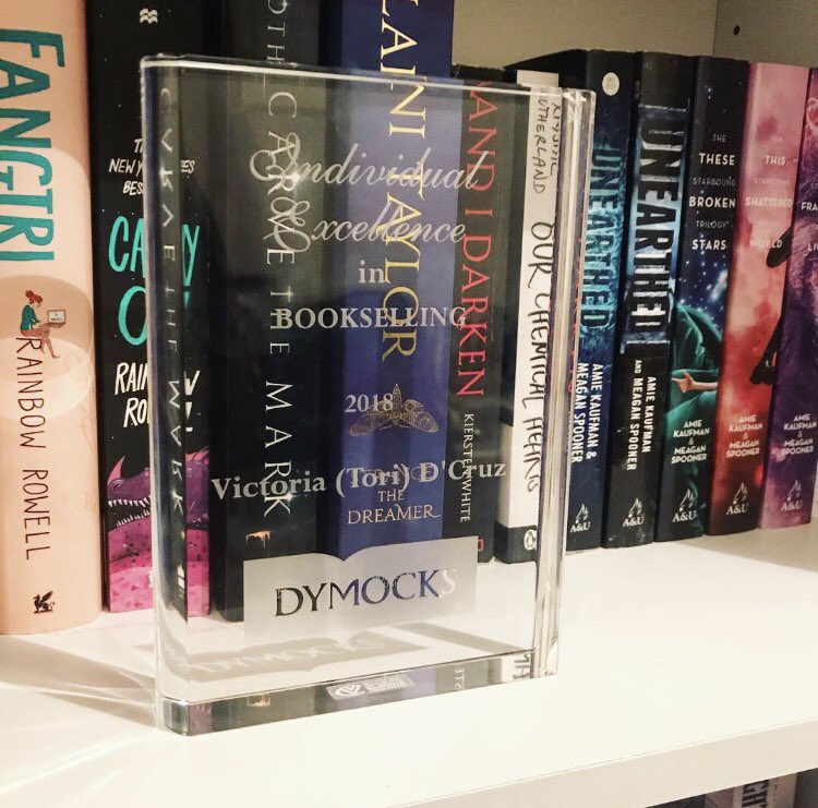theyacircleADL's tweet photo. Still can’t get over this! Thank you for all the lovely messages, emails and tweets ❤️ 
I had the most amazing time at the @Dymocksbooks Conference and this was the icing on the cake. #DymCon18 https://t.co/SBcl5445AQ